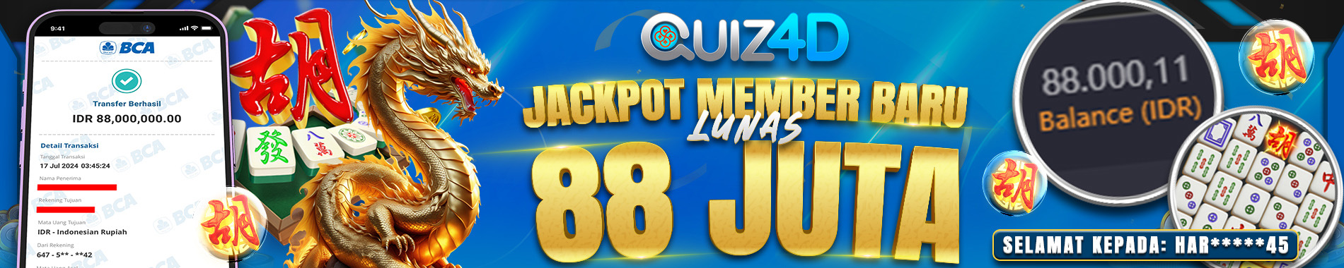 Quiz4d Jackpot Member Baru